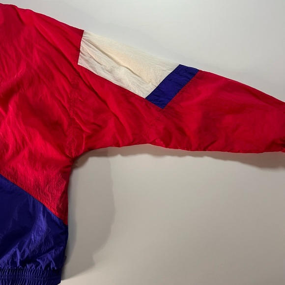 Vintage Nike Swoosh 80s 90s Full Zip Windbreaker Embroidered Logo L Unisex - Picture 5 of 16